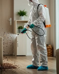 Termite treatment applied to a property